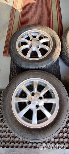 Колеса 185 /60 R14 летние, на дисках Rapid