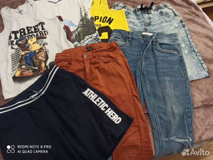 Вещи пакетом на мальчика 146