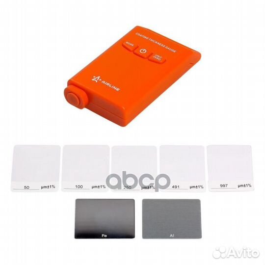 Толщиномер лакокрасочного покрытия, черные/цвет