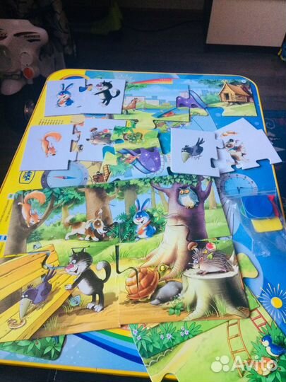 Развивающие макси пазлы-лото