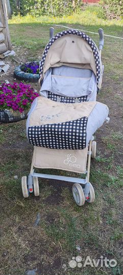Прогулочная коляска трость бу
