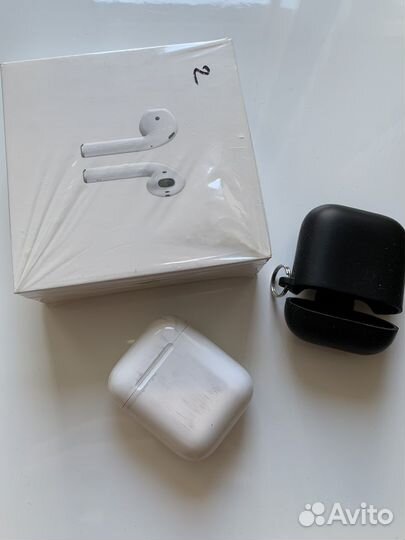 Беспроводные наушники apple airpods 2