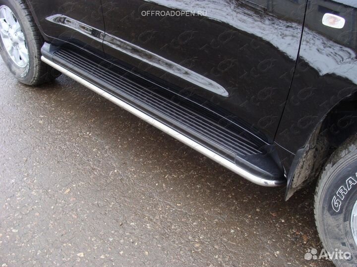 Защита под пороги, трубы 173см