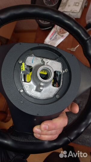 Руль м тех е60 под кнопку