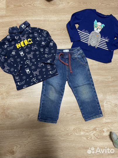 Одежда пакетом для мальчика 86/92