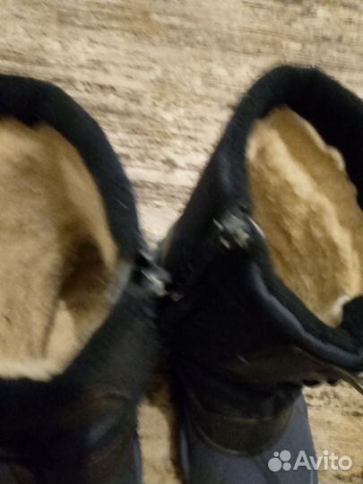 Резиновые сапоги утеплённые 34