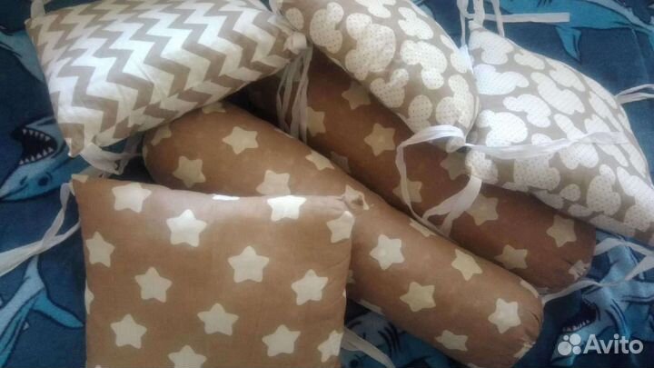 Бортики в кроватку