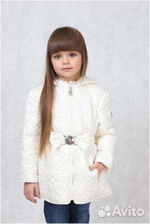Куртка весна осень для девочки 4-6 лет