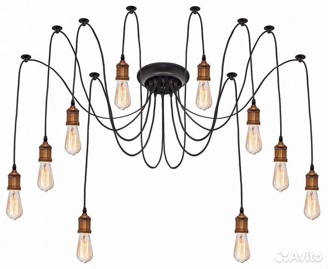 Подвесная люстра Loft it Spider loft1162A/10