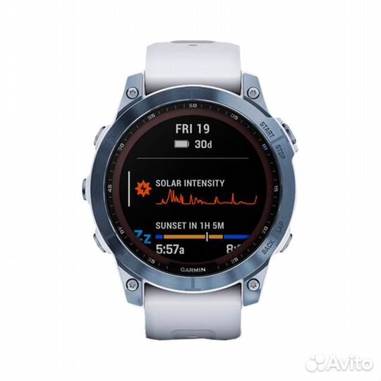 Garmin Fenix 7 Sapphire Solar титановый