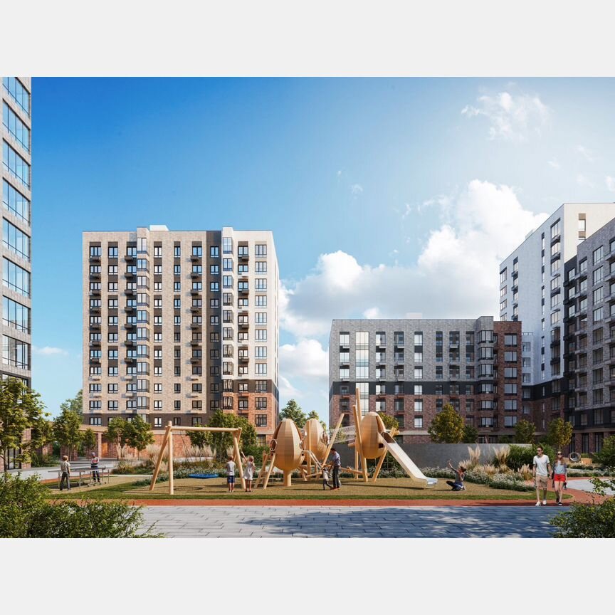 2-к. квартира, 57,9 м², 2/8 эт.