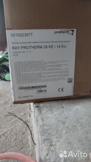 Электрический котел протерм 28кв