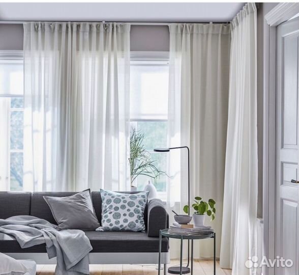 Шторы IKEA hilja