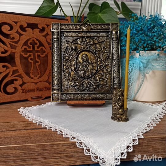 Икона Божией Матери Неопалимая Купина. Подарочная