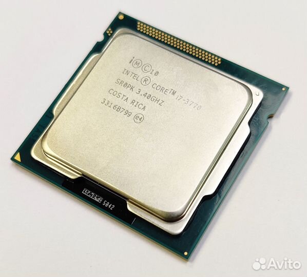 Процессор intel core i7 3770 (как новый)