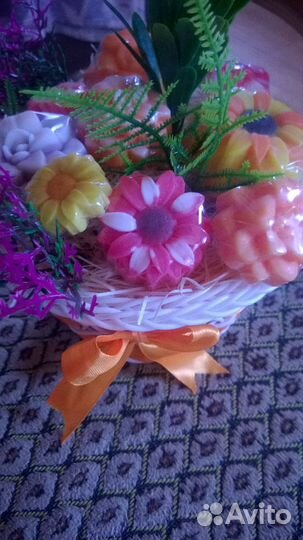 Корзинки из мыла ручной работы