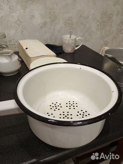 Дуршлак, сито, ковшик пластик