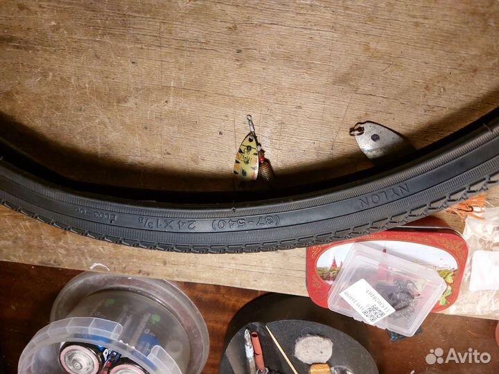 Велопокрышка 24* 1 3/8 новая