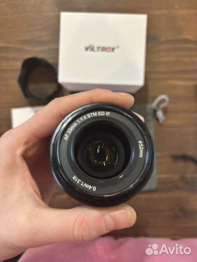 Viltrox AF 33mm f/1.4 X-mount +CPL фильтр