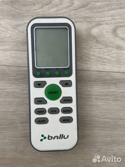 Пульт от кондиционера ballu