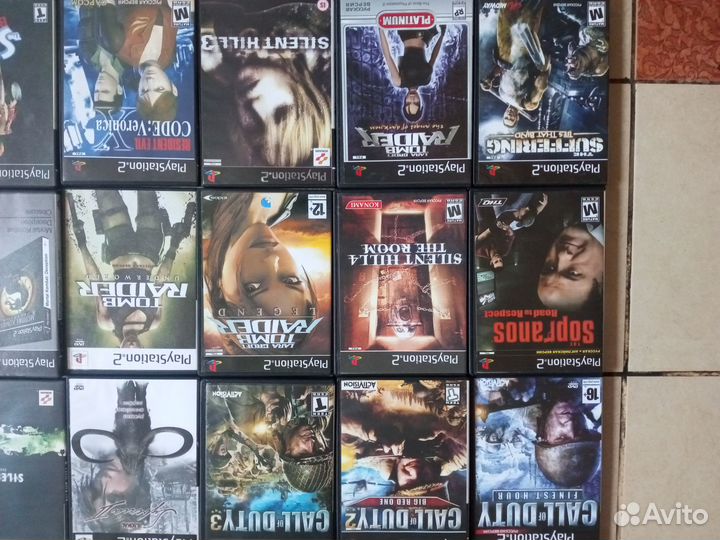 Игровые диски на ps2