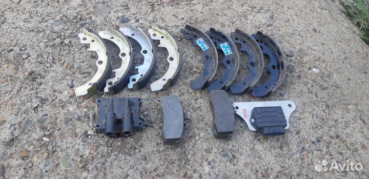 Тормозные колодки ваз ока