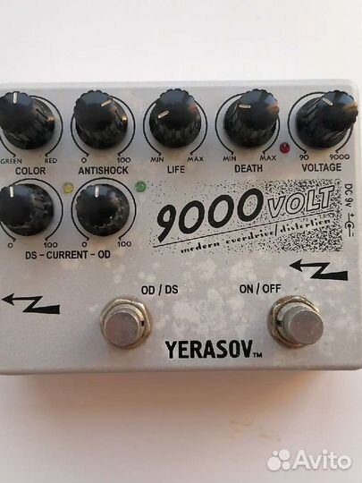 Гитарная педаль эффектов Yerasov 9000 volt