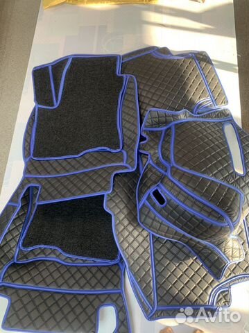 3d коврики на салон Nissan Titan