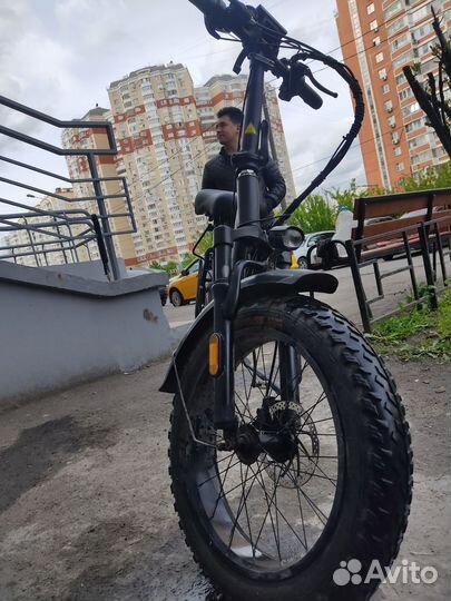 Электровелосипед фэтбайк складной бу