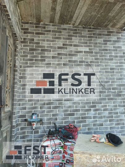 Гибкий кирпич на сетке