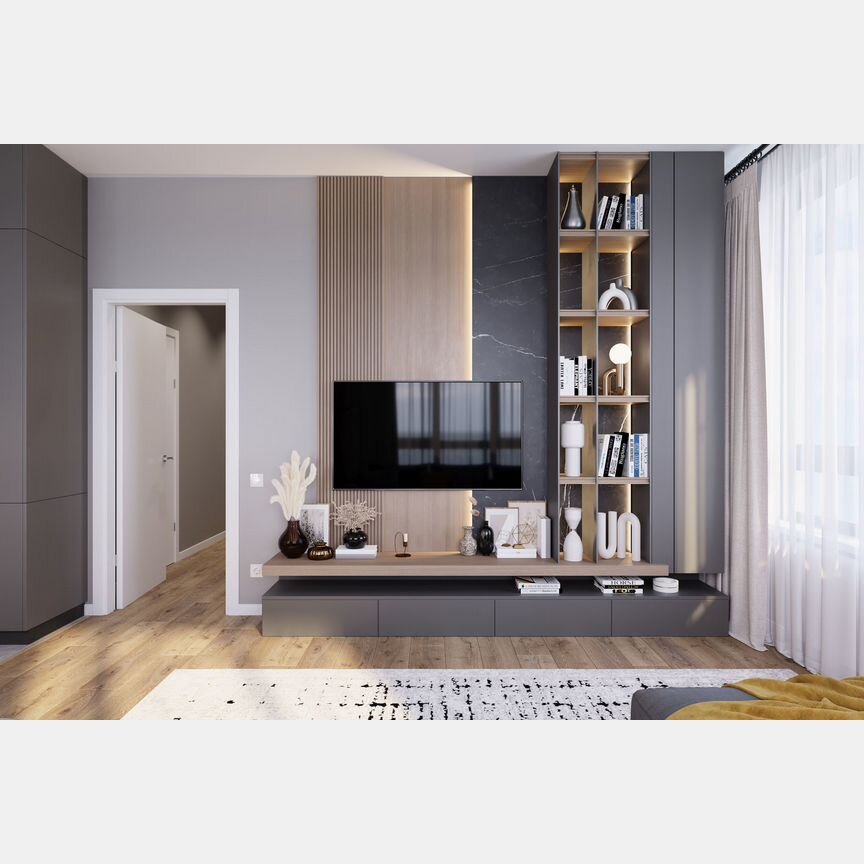 1-к. квартира, 38,1 м², 23/25 эт.