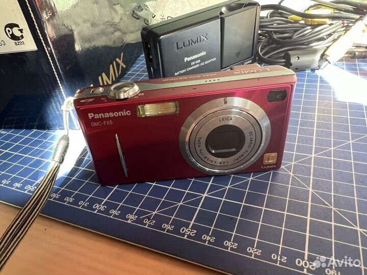 Компактный фотоаппарат panasonic lumix dmc-fx 5gc