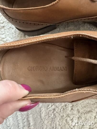 Ботинки Giorgio Armani