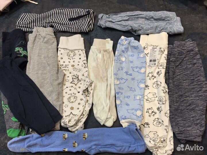 Пакет вещей 56 62 68 мальчик бренды