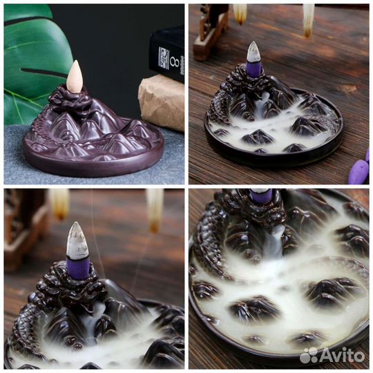 Подставка для благовоний стелющийся дым