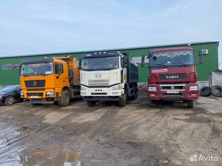 Услуги самосвала 20-25 m3