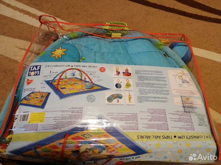 Коврик игровой детский большой