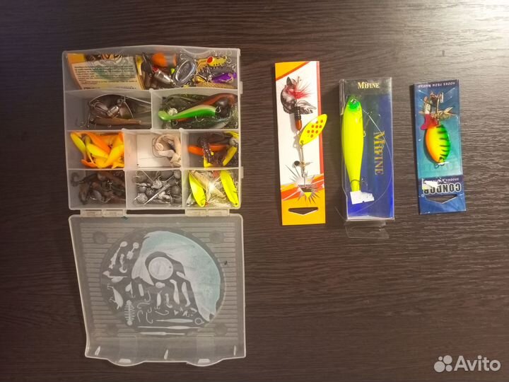 Блесна, резина, джиг головки