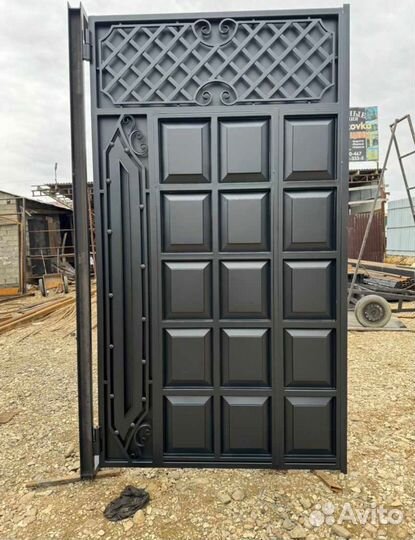 Кованые ворота k-1015