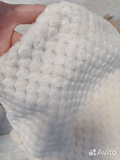 Плед детский новый 100х120 велсофт