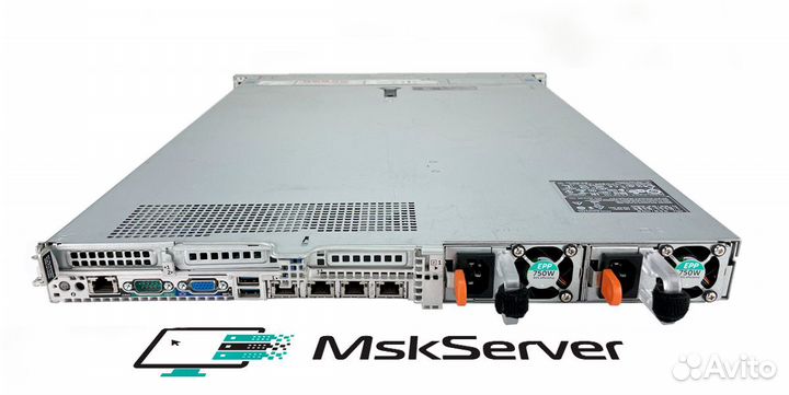 Сервер Dell R640 10xSFF nvme 2xGold 6132 16Gb