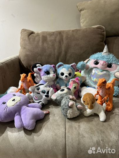 Мягкие игрушки пакетом