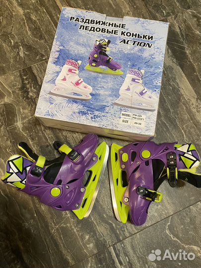 Коньки Action