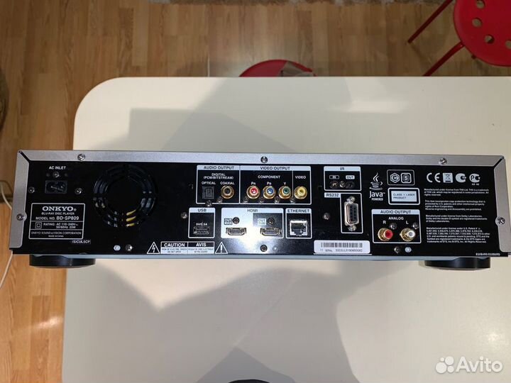Blu-ray плеер Onkyo BD-SP809 Silver