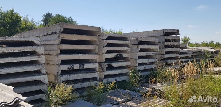 Плита перекрытия плиты бу