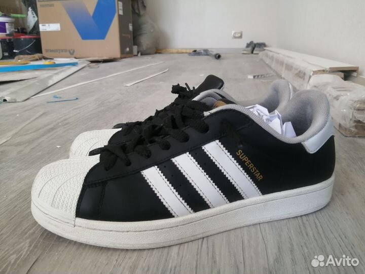 Adidas superstar черные