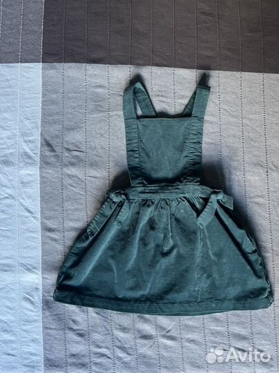 Сарафан zara 98 из микровельвета