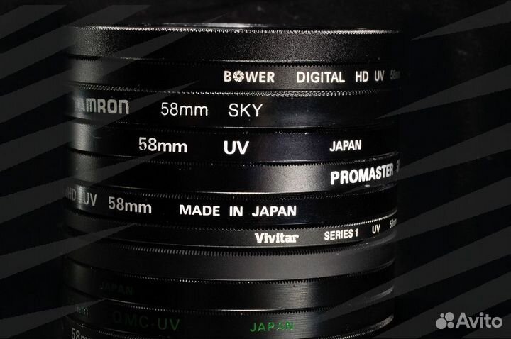 Светофильтры на 58mm в ассортименте / 5833