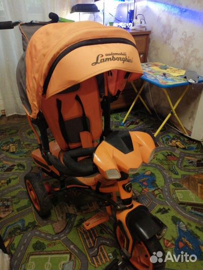 Велосипед коляска lamborghini