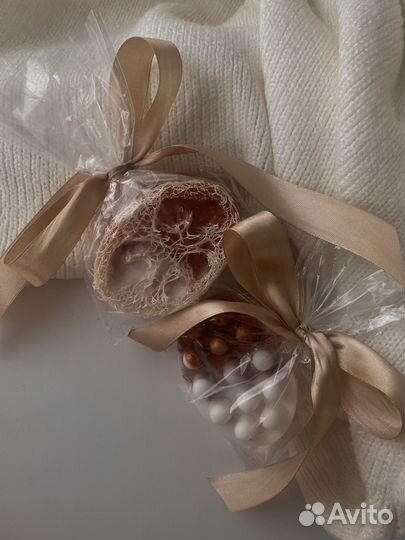 Массажное мыло с люфой